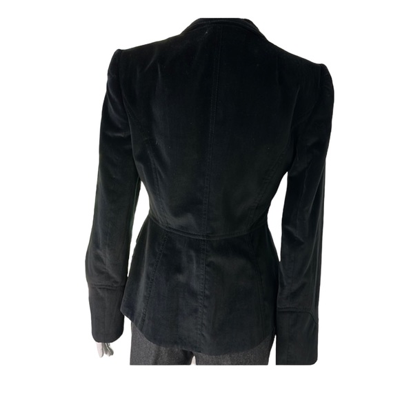 DOLCE & GABBANA vintage black velvet jacket, size 42EU, VGC - Picture 6 of 14